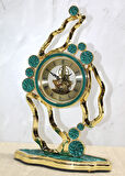 Özel Yeşim Tasarım Masa Üstü Saat 