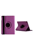 iPad 9.Nesil 2021 10.2 inç (A2602-A2604) ile Uyumlu 360° Dönebilen Standlı Tablet Kılıfı