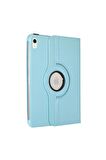 Apple iPad 10.Nesil 2022 10.9 inç (A2696-A2757) ile Uyumlu 360° Dönebilen Standlı Tablet Kılıfı