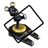  BUFFER® Ayıcıklı Telefon ve Tablet Standı Masa Üstü Telefon ve Tablet Tutucu Aparatı