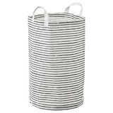 Çamaşır torbası, beyaz-siyah, 60 lt