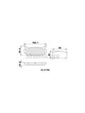 ARKA FREN BALATASI MAZDA 626 FS 2.0 9297