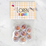 Loren Crafts 8'li Emzik Düğme - 1009