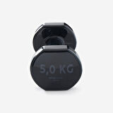 Dambıl - 2 Adet - 5 Kg - Fitness - Siyah