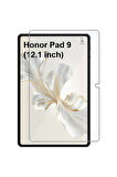 Honor Pad 9 12.1 inç Uyumlu Tri Fold Kalemlikli Tablet Kılıfı Ekran Koruyucu Kalem Seti