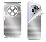 Xiaomi Redmi 14c için uyumlu 360 full arka kaplama koruma sticker AYNALI GÜMÜŞ