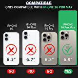 Apple iPhone 16 Pro Max ile Uyumlu Kılıf Şeffaf Esnek Silikon Telefon Kılıfı Kapak