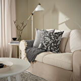 Kırlent kılıfı, antrasit, 50x50 cm