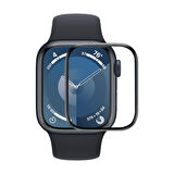 Apple Watch 10. Seri 46mm Uyumlu Ekranı Tam Kaplayan Akıllı Saat Ekran Koruyucu Pet