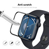 Apple Watch 10. Seri 46mm Uyumlu Ekranı Tam Kaplayan Akıllı Saat Ekran Koruyucu Pet