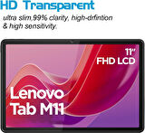 Lenovo Tab M11 TB 330FU 11inç ile Uyumlu Kırılmaz Tablet Temperli Cam Ekran Koruyucu