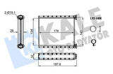 KALORİFER RADYATÖRÜ RENAULT CLIO 5 2019 CAPTUR 2 2020 13410167.51026 271156379R