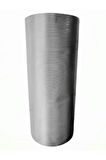 ALMITAL 48 Cm X 1 M Açık Gri Çizgi Desenli Suni Deri, Çekmece Içi Kaydırmaz Çekmece Halısı, raf örtüsü