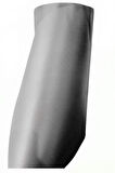 ALMITAL 48 Cm X 1 M Açık Gri Çizgi Desenli Suni Deri, Çekmece Içi Kaydırmaz Çekmece Halısı, raf örtüsü