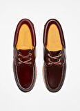 Timberland Deri Bordo Erkek Günlük Ayakkabı Authentic BOAT SHOE