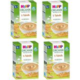 Hipp Organik 5 Tahıllı 6+ Ay Kaşık Maması 200 gr 4 ADET