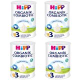 Hipp Organik Combiotic 3 Prebiyotik Devam Sütü 4 x350 gr