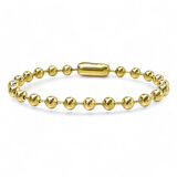  FM 6Mm Çelik Top Zincir Bileklik 3183CZB1D29  -  Sarı 