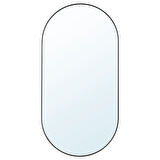 Boy aynası, siyah, 60x120 cm