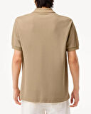 Lacoste Polo Yaka Erkek Klasik Fit Bej T-Shirt