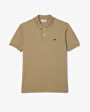 Lacoste Polo Yaka Erkek Klasik Fit Bej T-Shirt