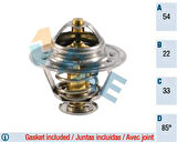 TERMOSTAT 85C CORSA B-C-ASTRA F-G-H-COMBO-VECTRA B 1.7 DTI-1.7 CDTI 1338075 97087130