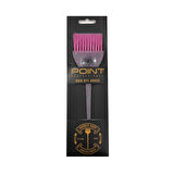 Point Boya Fırçası Üçgen Pembe