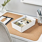 Kutu, beyaz, 18x26x8 cm