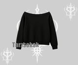 Kayık Yaka Sweatshirt Anime Girl Daughter In Law Baskılı