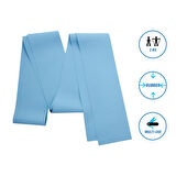 Elastik Pilates Bandı - 2 Kg - Mavi - Kolay Seviye