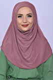 Boneli Pratik Hijab Gül Kurusu  - Gül Kurusu