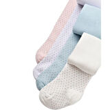 Bibaby Biorganic Klasik Puanlı Külotlu Çorap 68438 Mavi