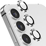 Samsung Galaxy S25 Plus ile Uyumlu Temperli Cam Tekli Kamera Lens Koruyucu