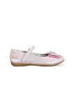Fiyonklu Kız Çocuk Babet Ayakkabı PUDRA