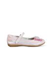 Fiyonklu Kız Çocuk Babet Ayakkabı PUDRA