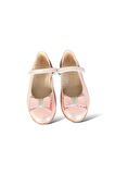 Fiyonklu Kız Çocuk Babet Ayakkabı PUDRA