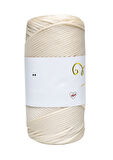 Makrome İpi 3mm Polyester  Krem