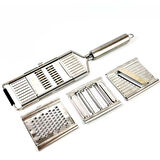 Paslanmaz Çelik 4'lü Set El Rendesi 