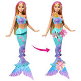 JDM72 Barbie Büyülü Çiçekler Deniz Kızı - Flower Magic Mermaid