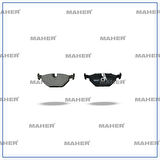 FREN BALATA BMW 3 SERİ 1990-1998 E36 / 3 SERİ 1998-2005 E46 ARKA 34211164499