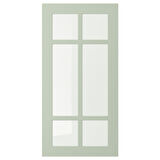 Cam kapak, açık yeşil, 40x80 cm