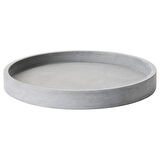 Saksı altlığı, açık gri, 19 cm