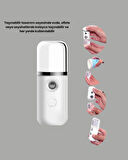 Kablosuz Şarjlı Mini Buhar Nemlendirici – Cilt ve Ortam İçin Taşınabilir Akıllı Cihaz