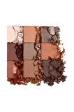 Flormar Mat & Işıltılı Kremsi Far Paleti - Eye Shadow Palette - 005 Nude Dude- 8682536048477