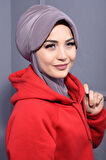Spor Şapka Scarf Vizon - Vizon
