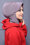 Spor Şapka Scarf Vizon - Vizon