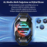 -2 Derece Turbo telefon soğutucu fan Oyun Yayıncı Youtuber için telefon soğutucu Memo