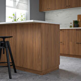 Kaplama paneli, kahverengi ceviz görünüm, 62x220 cm