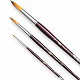 Luna Suluboya - Rütuş Fırçası Yuvarlak No: 2