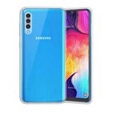 Gpack Samsung Galaxy A50s Kılıf Kamera Korumalı Şeffaf Silikon